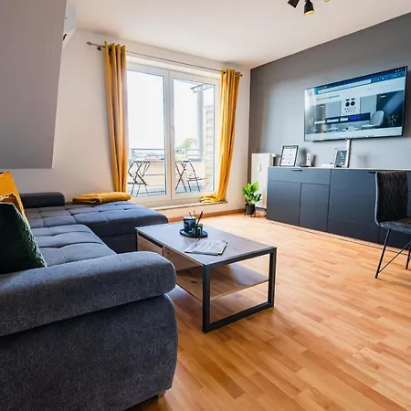 !!NEU!! Deluxe Apartment I Balkon I Küche I Parken I WLAN I Netflix Magdeburg Exterior foto